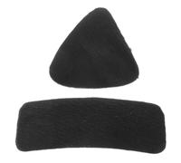 HOODANCOS Practice Arrows Drop Away Arrow Rest Pad Rest Catcher Cow Fur Self Adhesive Backing Black for Recurve Traditional Bow Outdoor Shooting and Hunting Practice