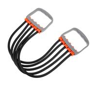 HOODANCOS Professional Resistance Rope Chest Expander with Comfortable Grip Handles and Tpr Material Multi-function Fitness Band for Home and Travel Upper Body Workouts
