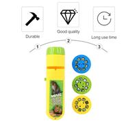 HOODANCOS Projection Flashlight for Adjustable Interactive Educational Plaything with Animal Patterns Light for Boys and Age-appropriate Learning