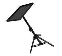 HOODANCOS Projector Tripod Stand Portable Telescopic 30-50cm Height Adjustable for Live Streaming and Laptop Use with Iron ABS Material