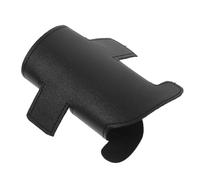 HOODANCOS PU Leather Trumpet Valve Guard Protector Cover Piston Valve Sleeve for Trumpet Musicians Easy Installation and Removal Wear-resistant Protection Accessory