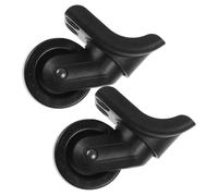 HOODANCOS Replacement Wheels for Luggage Suitcase Small Plastic Swivel Caster Wheels Repair Luggage