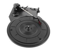 HOODANCOS Retro Large Turntable Record Player Movement with Built-in Speakers Low Noise Operation Vintage Vinyl Music System for Home Decor and Music Lovers