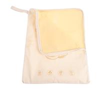 HOODANCOS Reusable Beeswax Lined Bread Storage Bag for Homemade Sourdough and Bread, Breathable Cotton Cloth Material, Freezer-Safe and Washable, for Kitchen Counters and Home Use, Size