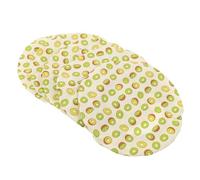 HOODANCOS Reusable Bowl Covers Washable Covers 5pcs for Fermentation Vessels Elastic Polyester Cotton Fabric and Food Multipurpose Kitchen Use for Food Preparation the Kitchen
