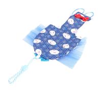 HOODANCOS Reusable Lightweight Parrot Diaper with Bowknot Design Soft Comfortable Bird Clothes Flight Suit for Xl Pet Birds Easy to Wear Washable Parakeet Uniform Random Color