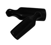 HOODANCOS Reusable Plastic Beer Tap Covers to Keep Bar Tidy and Prevent Dust 2pcs Black Protective Caps for Beer Faucet and Outdoor Tap Suitable for Draft and Beverage