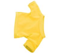 HOODANCOS Reusable Small Doll Clothes Pure White Short Sleeve T Shirt for Stuffed Bear Doll Wear-resistant Bear Outfit for Playtime and Decoration
