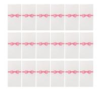 HOODANCOS Reusable Wrapping 50pcs with Paper Napkins Printing Bow Pattern, Lightweight Enough Space 40x40cm and for Cutlery, for Restaurant and Dining Table Use Party