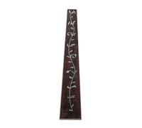HOODANCOS Rosewood Acoustic Guitar Fingerboard with Frets Fretboard Replacement for Warm Tone Neck Professional Performances and Recording