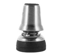 HOODANCOS Rotating Walking Cane Tip Replacement with Rubber and Stainless Steel, Excellent Stability and Traction, Non-Slip Protective Cover for Canes, Suitable for Parks and Homes