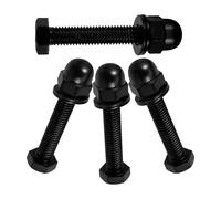 HOODANCOS Screw Replacement Part 4 Sets External Screw and Nut Heavy Duty Mounting Screws for Barn Door Crafts