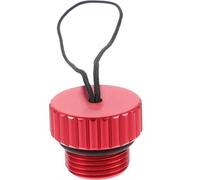 HOODANCOS Scuba Tank Valve Cap Dust Plug Protector for Diving Gas Bottle Air Valve with Threaded Cord Cover, Red Dustproof Cover for Scuba Regulator Tank Accessories