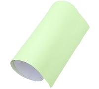 HOODANCOS Self-Adhesive Night Glow Film Luminous Fluorescent Sticker Pet Material Light Green Resistant to Fading Glow in The Dark for Cup Decoration and Safety Labeling