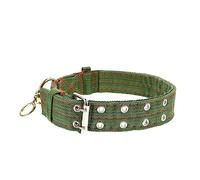 HOODANCOS Sheep Dog Collars 2pcs Explosion-proof Cattle Traction Collars Thickened Nylon Canvas 66cm Small Size for Livestock Handling