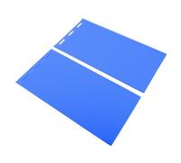 HOODANCOS Silicone Beeswax Honeycomb Sheet Mold for Candle Making Flexible DIY Honeycomb Wax Sheet Accessory with Texture and Easy Demolding Blue Silicone Mold for Handmade Candles and