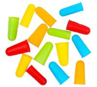 HOODANCOS Silicone Finger Protectors Reusable Finger Covers Guards 15 Pcs Easy to Put and Take Off Sewing and Gardening for Adhesives and Needlework