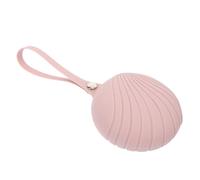 HOODANCOS Silicone Travel Storage Bag with Clip Design, Portable Baby Holder Organizer for Teething Toys, Can be Hung on Trousers Belt or Basket, Reusable and Easy to Clean