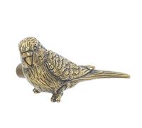 HOODANCOS Single Hole Drawer Pull Brass Bird Cabinet Handle, Golden Antique Vintage Ornate Decorative Ergonomic Use, for Bathroom and Farmhouse