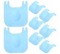 HOODANCOS Small Animal Cage Fastener Plastic Clips 8Pcs Sturdy PP Material for Rabbit Hamster Cage Wire Assembly Secure Fixing Buckles