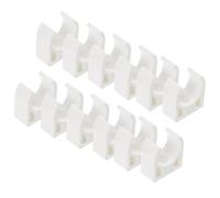 HOODANCOS Small Motor Mount Clamps 20 Pack U-Shaped Plastic Holders for 130 Motors Motor Models