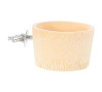 HOODANCOS Small Pet Food Holder Bowl for Hamsters and Rabbits Safe Environmental Material Cage Feeding Container for Home Use