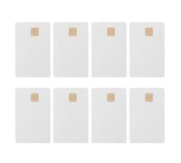 HOODANCOS Smart Ic Cards Dirtproof and Light Weight White 8pcs with 2k Memory Sturdy Pvc and Copper Material for Access Control Systems for Home and Commercial Use
