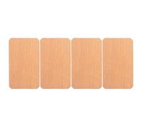 HOODANCOS Spanish Cedar Sheets Wooden Dividers for Cigar Humidor 4pcs with Moisture Release and Maintaining Humidity Features Suitable for Cigar Boxes in Homes and Bars