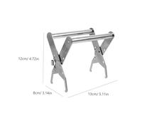 HOODANCOS Stainless Steel Beehive Frame Clip Clamp for Secure Grip Versatile Holder for Bee Hive Frames Easy Release Beekeeping Tool for Efficient Hive Management and Inspection