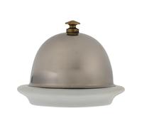 HOODANCOS Stainless Steel Butter Dish and Cheese Plate Set with Sauce Dish for Appetizers, Small Snack Relish Plate for Western Cuisine and Hotel Serving