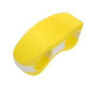 HOODANCOS Swimming Pull Buoy Leg Float for Adult Training Correct Swim Posture Yellow Pool Exercise for Freestyle Practice Comfortable Ankle Support Versatile for Home