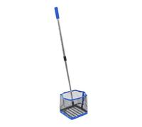 HOODANCOS Table Tennis Ball Picker with Telescopic Stainless Steel Handle and Nylon Mesh for Easy Storage and Adjustable Design, Portable Ping Pong Ball Retriever for Training and Game Room