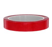HOODANCOS Tamper Evident Box Sealing Tape 20mm X 50m Red Security Seal Tape for Packaging Anti-Theft for Valuable Document Sealing and Shipping Protection