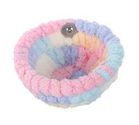 HOODANCOS Thick Coral Fleece Hanging Bird Nest Bed for Cage Warm Cozy Hideaway for Budgie Cockatiel Lovebird Finch Parakeet African Grey Conure Soft Small Parrot Sanctuary