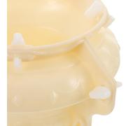 HOODANCOS Thickened Plastic Concrete Plant Pot Mold 22cm Round European Style Cement Planter Mould for Bonsai Clay Pot Making Gardening and Indoor Use