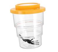HOODANCOS Three-section Observation Container with Magnifying Glass for Safe Science Viewer Bug Catcher Box for Nature Exploration and Detailed Study