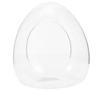 HOODANCOS Transparent Ecological Glass Bottle for Micro Landscape Bryophyte Container DIY Moss Plant Terrarium Vase for Indoor Decoration and Craft Display