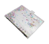 HOODANCOS Transparent Pvc Notebook Cover Diary Case Protector for School Office Use Eco-friendly Material Easy to Clean and