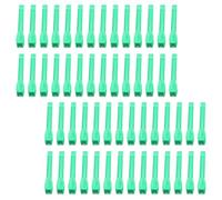 HOODANCOS Umbilical Nursing Clamps 100Pcs Disposable PP Umbilical Clips for Livestock Whelping Scenes Targeted at Farmers Light Green