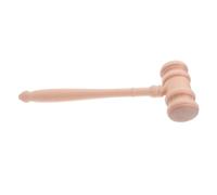 HOODANCOS Unfinished Wooden Judge Gavel Ho Wood Material Sturdy Judicial Hammer for Lawyers Courtroom Use Efficient Fair Case Resolution Tool