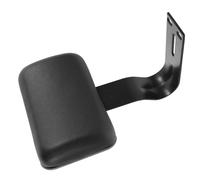 HOODANCOS Universal Bike Backrest Cushion with Replacement Capability, Practical Black Rear Rest for Electric Bikes and Motorcycles, Ergonomic Design for Comfortable Cycling