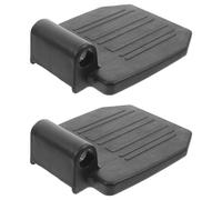 HOODANCOS Universal Wheelchair Footrest 2pcs Replacement Foot Plates Strong Stable Support Easy Installation for Athletes and Seniors