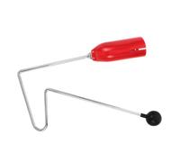 HOODANCOS Vibraslap Percussion Instrument for Red Small Handheld Sound Chambers Rattling Musical Educational Instrument Accessories Ergonomic Grip for Rhythm Development and Group