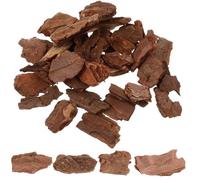 HOODANCOS Virgin Cork Bark Bedding, Miniature Tree Bark Pieces, Textured Elements for Diorama and Rustic Sand Table Decoration, for Architecture Model Supplies
