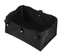 HOODANCOS Walker Storage Bag Under Seat Hanging Pouch Rollator Basket for Four Wheel Walkers Black Large Capacity Accessory for Elderly Mobility