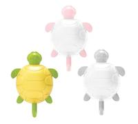 HOODANCOS Wall Hooks Tortoise Shape Punch-Free 3pcs Clothes Holders