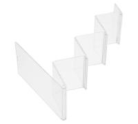 HOODANCOS Wallet Pp Material Multi-layer Tiered Design Display Stand Purse Organizer Easy Installation and Versatile Application Handbag Shelf Organizer for Malls and Supermarkets