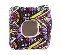 HOODANCOS Warm Bed Nest Hamster Sleeping Accessories Pet Sleep House Canvas Cotton Velvet Sponge Cave Bed for Guinea Pig Rat Cold Winter Small Pets