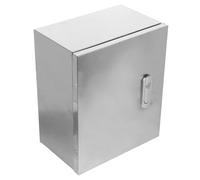HOODANCOS Weatherproof Wall-mounted Electrical Box for Outdoor Industrial Use Multipurpose Power Distribution Enclosure for Network Equipment Protective Cabinet for Commercial Security and