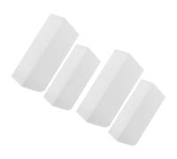 HOODANCOS White Foam Blocks and Back Panels 4pcs for Crafts Lightweight Foam Building Bricks Can be Glued Exercise Aesthetic Ability for DIY Art Projects